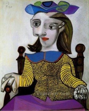  Jersey Pintura Art%c3%adstica - El suéter amarillo de Dora 1939 Pablo Picasso